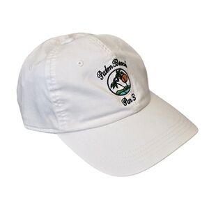 Ahead Special Edition Embroidered Palm Beach Par 3 Extreme Fit White Golf Hat